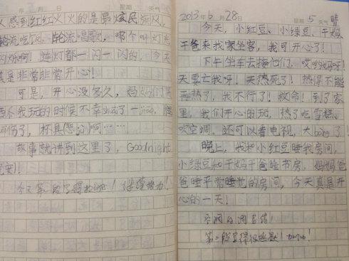 三年级日记：那晚_750字