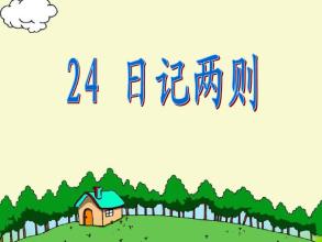 两本日记
