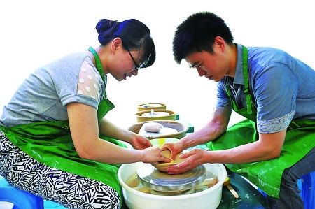 第一次做陶器