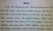 关于雪景的作文：初雪_600字