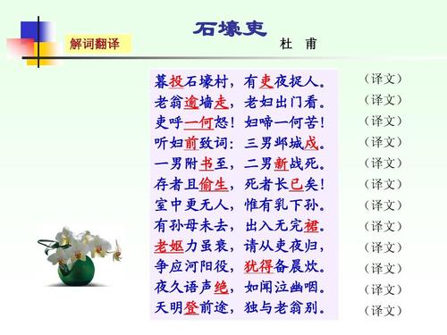《石豪礼》的原著和注释翻译