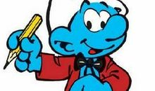 等待的蓝精灵_500字