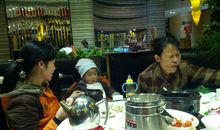 [我家的年夜饭]丰盛的晚餐_100字