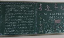 喜迎十八大黑板报（1）_20字