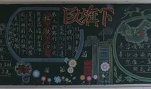 喜迎十八大黑板报（6）_20字