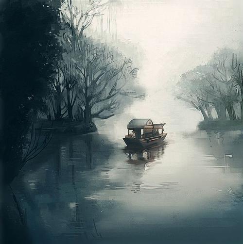 静止的水深流