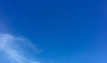 蓝蓝的天