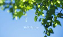 春天你好