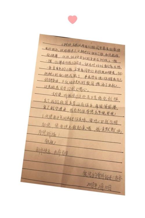 给奶奶的信