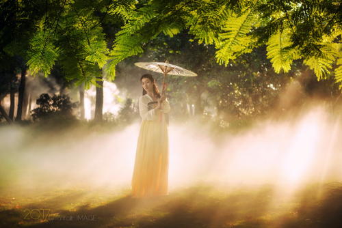 等待下雨
