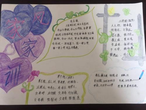 良好的家庭作风滋润我的心