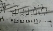 一串串什么的音符