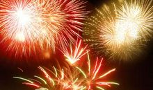 难忘的焰火晚会