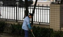 小区的清洁工