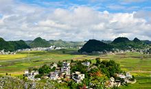 美丽的桃园，我的家