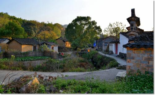 农村的美丽景色