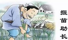 拔苗助长文言文启示