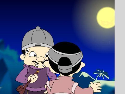 公鸡在半夜啼叫