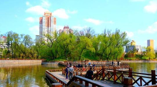 美丽的迎泽公园