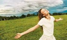 陶醉在大自然中