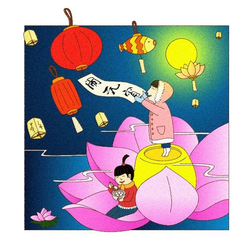 元宵节在学校度过