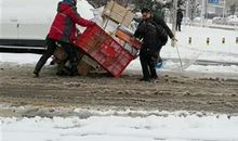 令人感动的一幕