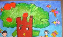 我与祖国绘明天