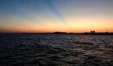 傍晚的海滩_450字