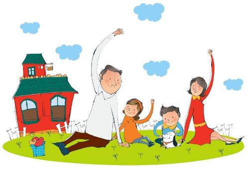 美好的家庭传统世代相传