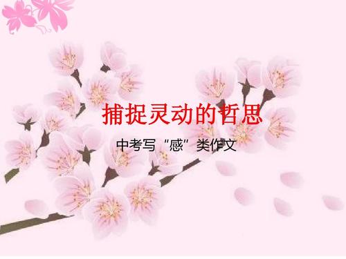 那件事启发了我