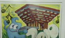 沐浴在阳光般的母爱中