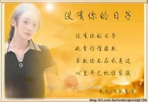 在没有你的日子里