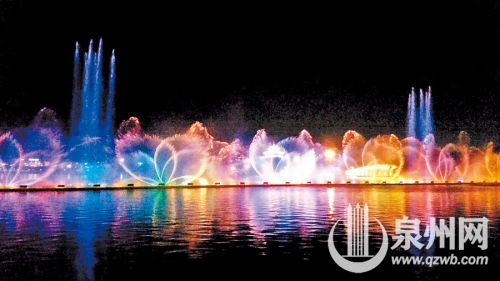 西湖公园音乐喷泉