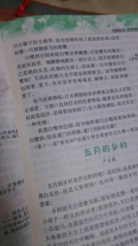 故乡风光_400字