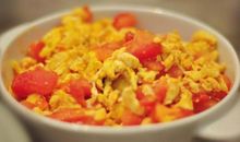 我学会了番茄炒鸡蛋