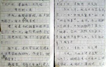 看妈妈为我写的日记_300字