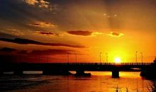 夕阳下的一缕温暖