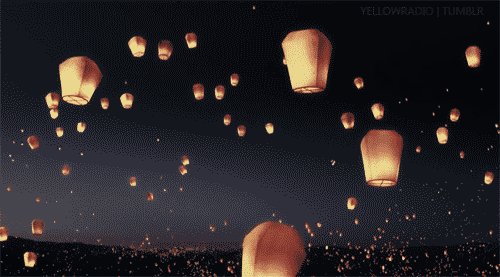放天灯