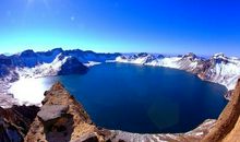 美丽的长白山天池