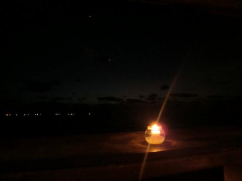 在漆黑的夜晚，你温暖的双手