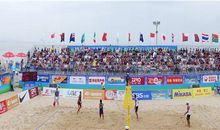 沙滩排球赛