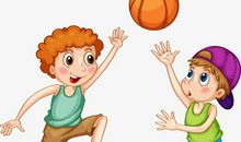 我学会了打篮球