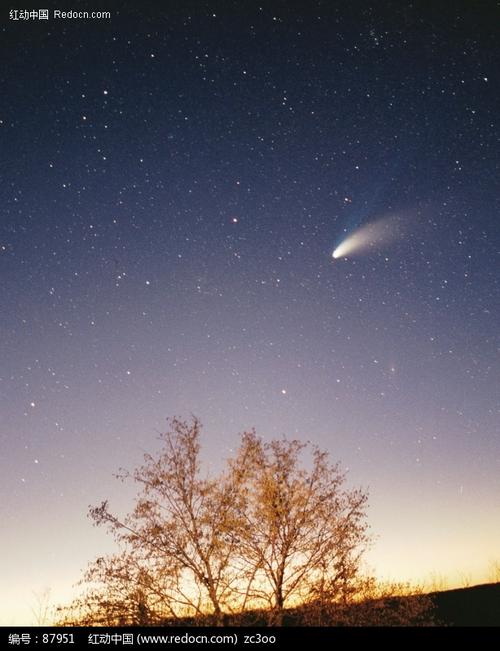 流星划过夜空