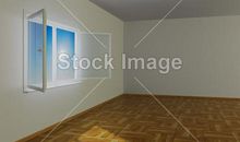 打开窗阳光灿烂