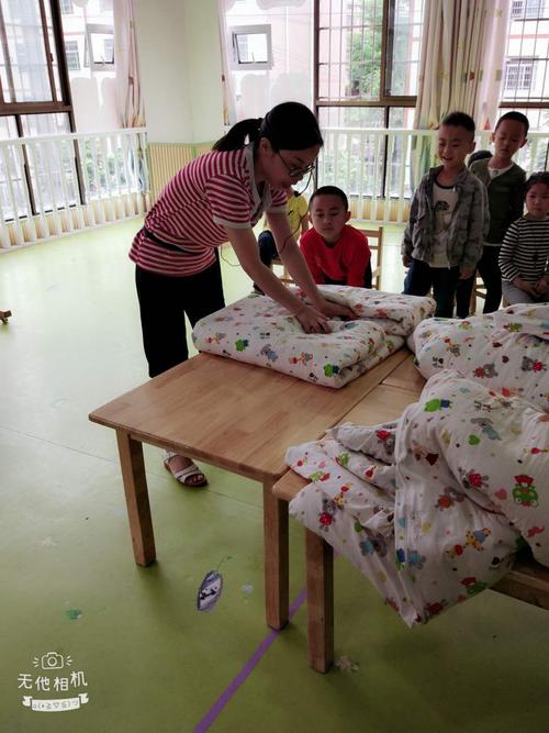 我学会了折叠被子