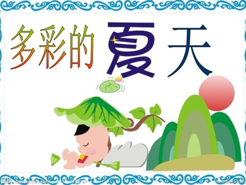 多姿多彩的夏天