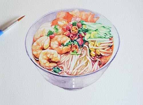 藏在面条里的爱