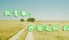 青春不是梦_500字