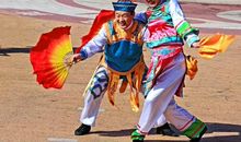 东北小镇的大秧歌