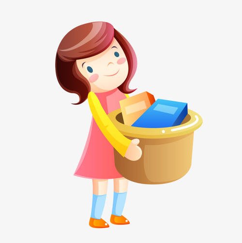 沉迷于书籍的女孩